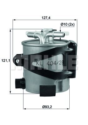 WILMINK GROUP Polttoainesuodatin WG1215144